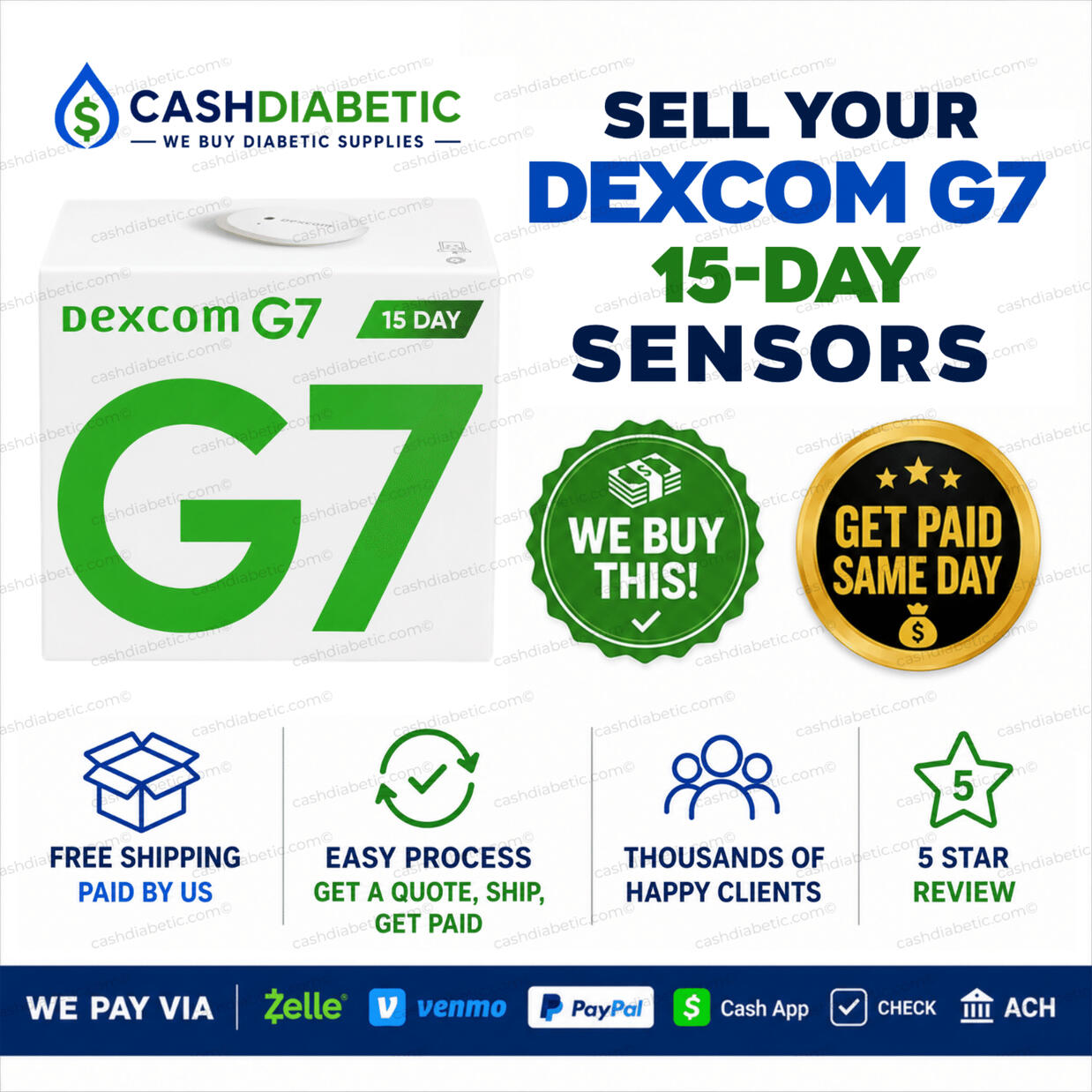 Vende Tu Extra Dexcom G7 15 day