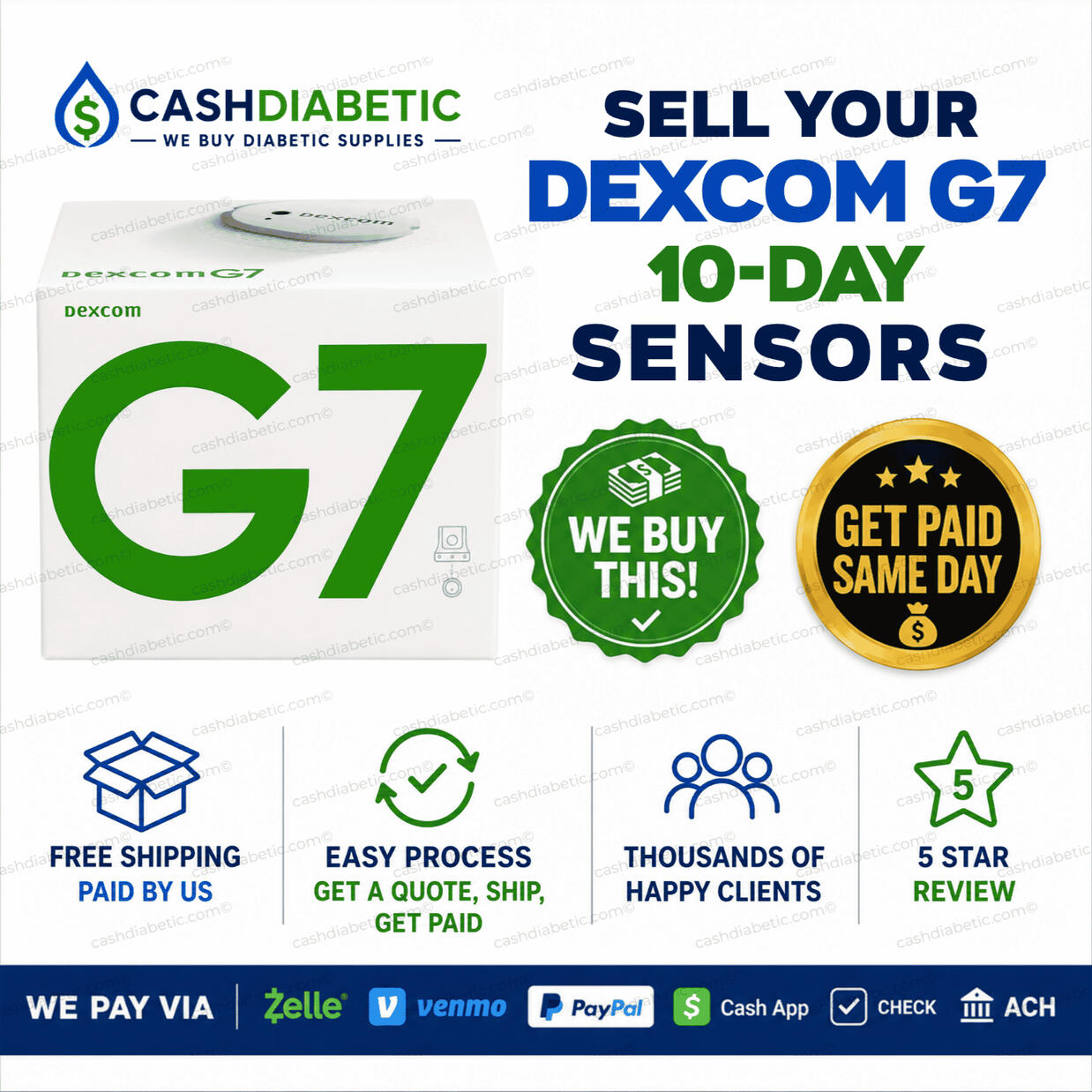 Vende Tu Extra Dexcom G7 10 day